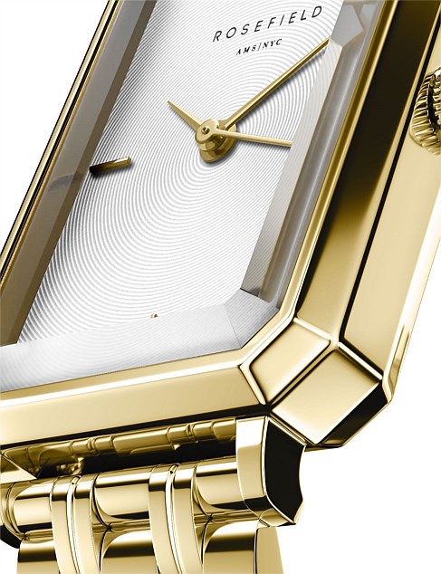 Rosefield Octagon Xs Gold Bracelet Watch David Jones