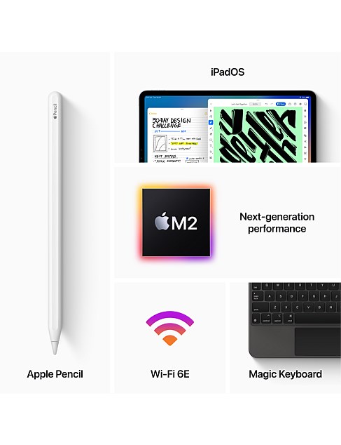 Apple Ipad Pro 12.9-inch (6th Gen) Wi-fi 256gb Silver -Mnxt3x/a