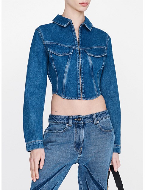 Dion Lee Denim Corset Jacket | David Jones