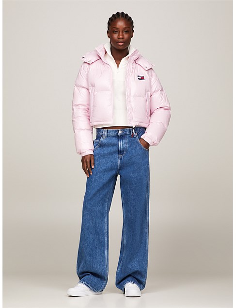 Tommy Jeans Crop Alaska Puffer | David Jones
