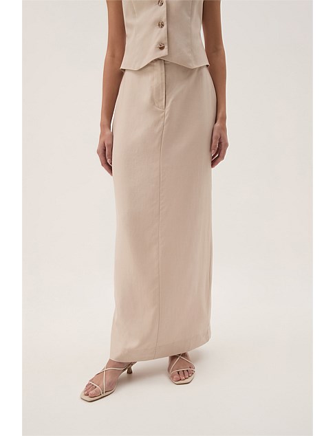 Aje Studio Lucine Column Skirt | David Jones