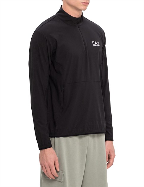Ea7 Ventus7 T-top Half Zip Sweatshirt | David Jones