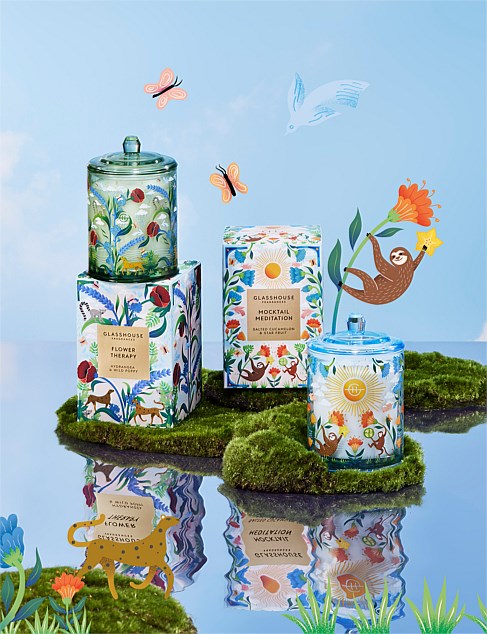 グラスハウスキャンドル Mocktail Meditation Mocktail Meditation - 380g Soy Candle | Glasshouse