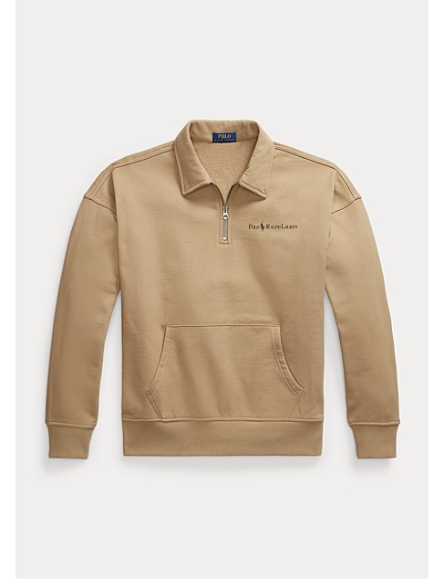Polo Ralph Lauren Relaxed Fit Logo Collared Sweatshirt | David Jones