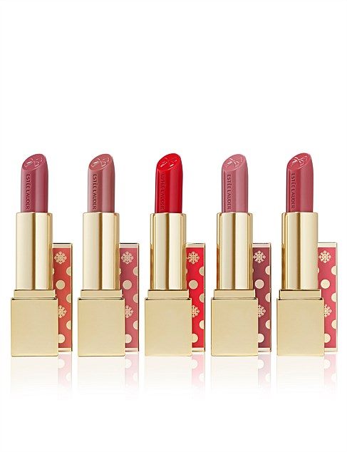 Estee Lauder Pure Colour Envy 5-piece Lipstick Set | David Jones