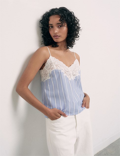 Witchery Lace Trim Camisole | David Jones