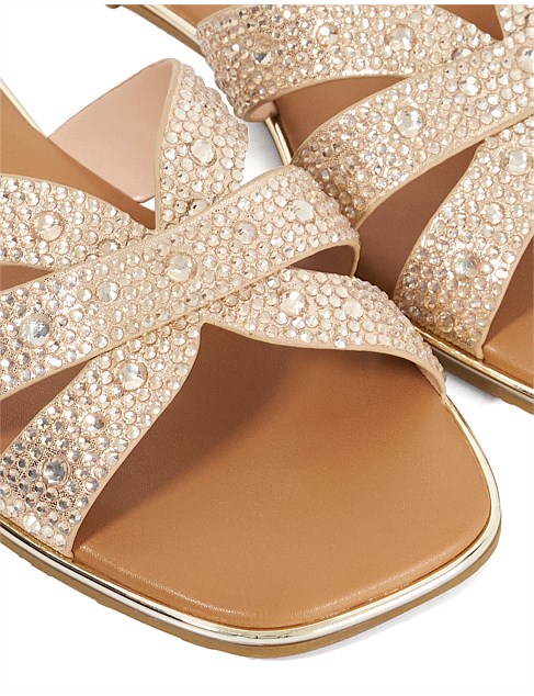 Dune London Lucia Flat Sandal | David Jones