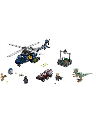 Lego Jurassic World Blue's Helicopter Pursuit 75928 David Jones