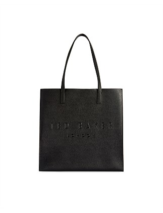 Ted Baker Soocon Crosshatch Large Icon Bag In Black | ModeSens