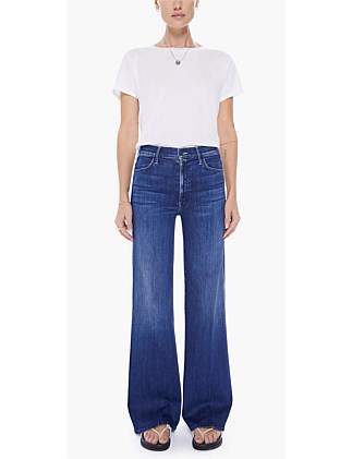 Mother the Hustler Roller Sneak Flare Jean | David Jones
