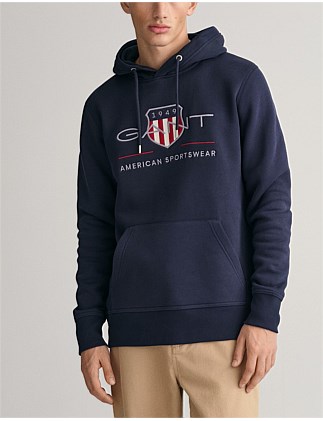 Zip Sweatshirt Gant Archive Shield Hoodie Damen Gant Archive