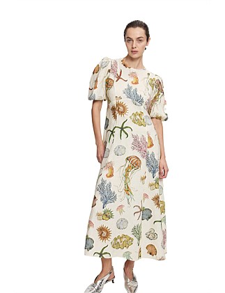 Alemais Sea Midi Dress Size 8 - Image 1