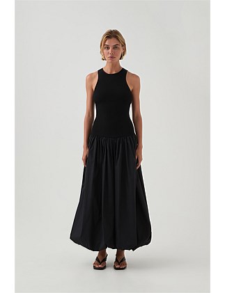 Havana Bubble Midi Dress Black Size 8/S - Image 1