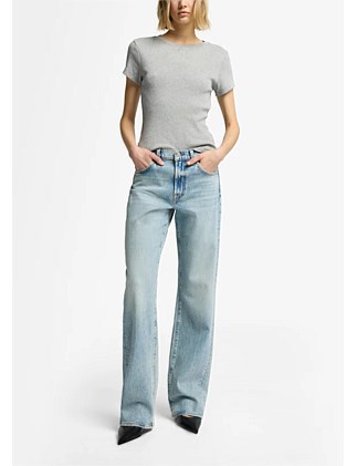 7 For All Mankind Tess Trouser Jean Size 14  - Image 2