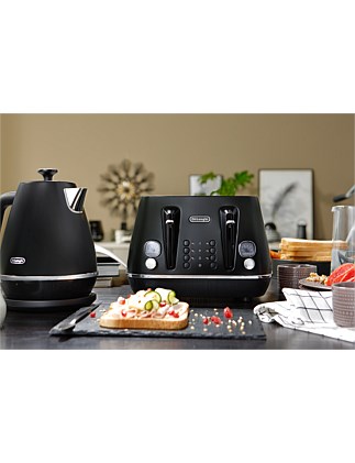 Delonghi Distinta Moments Kettle Delonghi Black De'Longhi Distinta