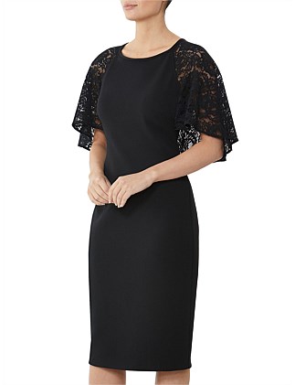 david jones black dress