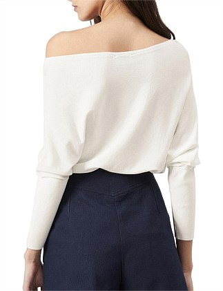 Clothing - Off Shoulder Knit