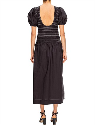 organic cotton smock dress