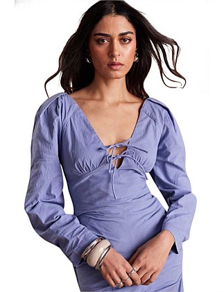 Sovere Emara Mini Dress in Purple Size AU 8 - Image 2