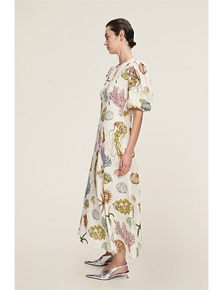 Alemais Sea Midi Dress Size 8 - Image 2