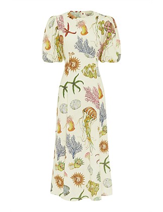 Alemais Sea Midi Dress Size 8 - Image 5