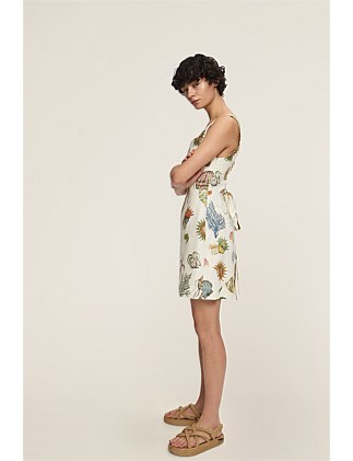 ALEMAIS SEA MINI DRESS SIZE 14 - Image 3