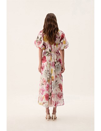 Aje Fleur Midi Dress Size 8/S - Image 3