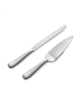 Vera Wang Wedgwood Infinity Silver Cake Knife & Server Set