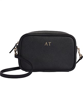 black leather cross body bags australia