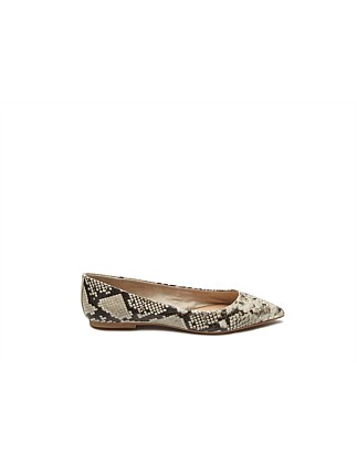 silver ballet flats australia