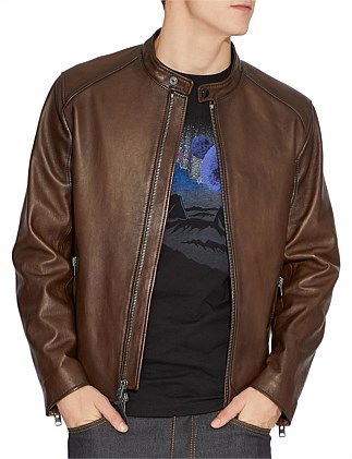 mens leather jackets david jones