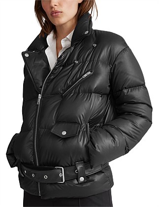 womens polo puffer jacket