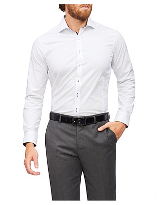 slim fit business shirts