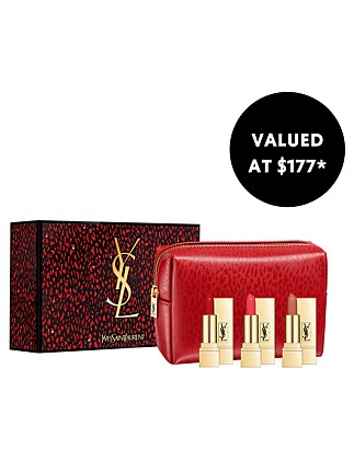 Yves Saint Laurent Mini Rouge Pur Couture Holiday Set | David Jones