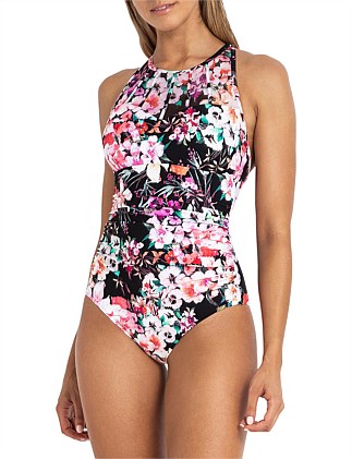 jantzen high neck swimsuit