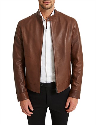 mens leather jackets david jones