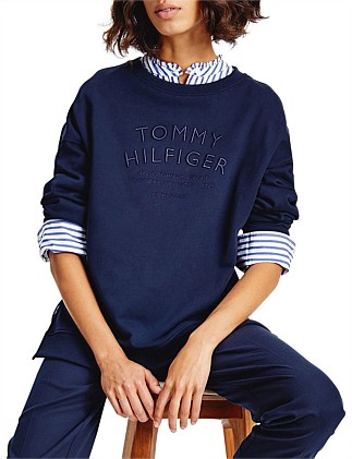 tommy hilfiger women's zip up hooded shirts & tops