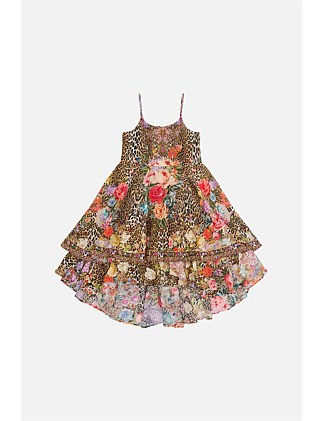 Camilla Kids Round Neck Tiered Dress David Jones