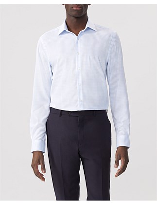 90s VAN HEUSEN shadw stripe l/s shirt VTG Van Heusen 417 Men's