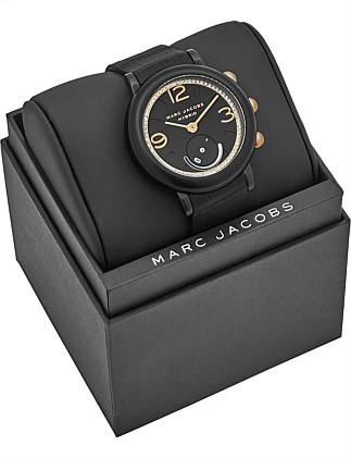 Marc Jacobs Marc Jacobs Riley Black Hybrid Smartwatch | David Jones