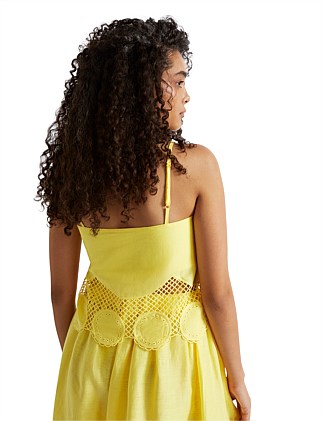 Seed Heritage Embroidered Hem Camisole | David Jones