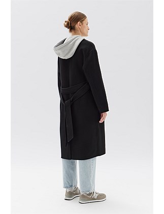 Assembly Label Sadie Single Breasted Wool Coat | David Jones
