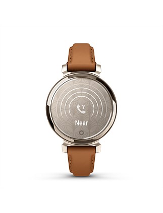 Garmin Lily® 2 Classic Cream Gold Tan Watch | David Jones