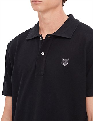 Maison Kitsune Bold Fox Head Patch Comfort Polo | David Jones