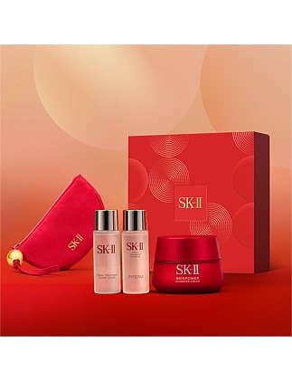 Sk-ii X24 Sk-ii Festive Skinpower Advanced Cream 80g Gift Set