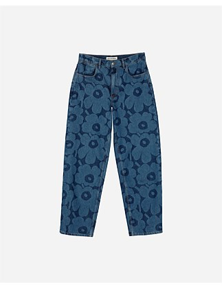 ★SALE Maridenim Barrel デニムバレル 30マリメッコ Marimekko｜Maridenim Barrel Unikko ジーンズ | Rakuten Fashion(楽天
