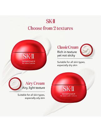Sk-ii Sk-ii Skinpower Re-new Cream 100g | David Jones